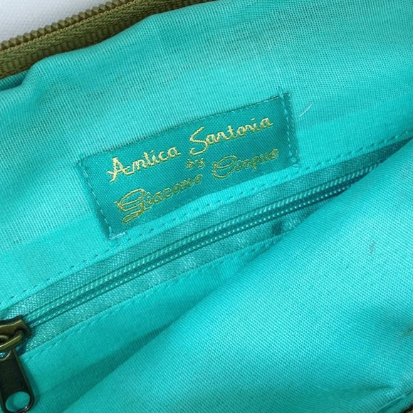 Clutch Antica Santoria. Hand made. Made in Italy . - Picture 3 of 4